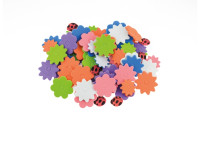 Naklejki z pianki Kwiatki 1 PVC01 Brewis